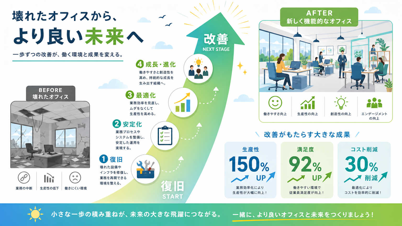 復興と新オフィスとは何か